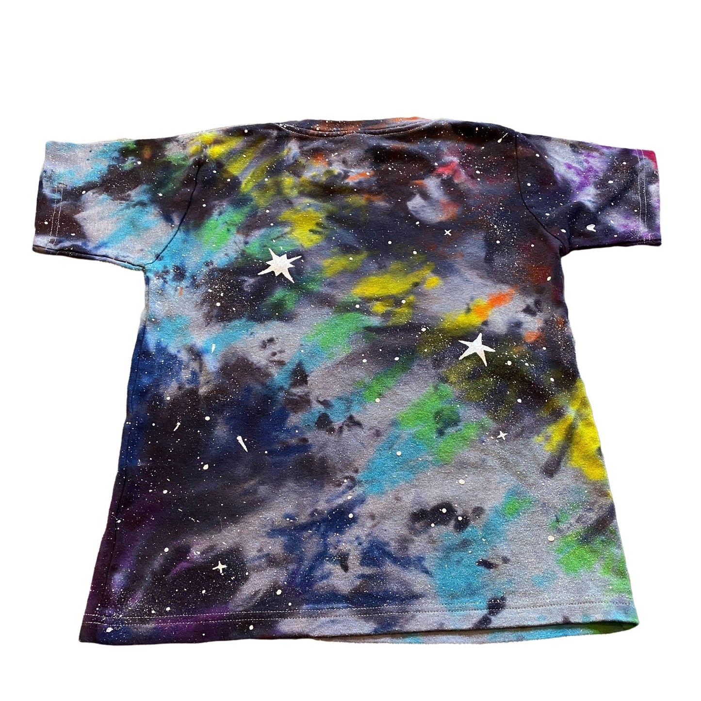 Rainbow Galaxy Dyed Kids Tee || 10