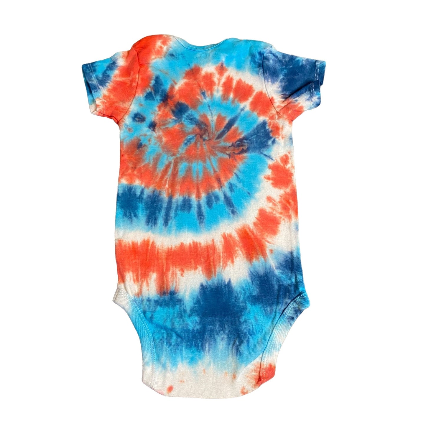 Spiral Tie Dye Baby Bodysuit || 3T