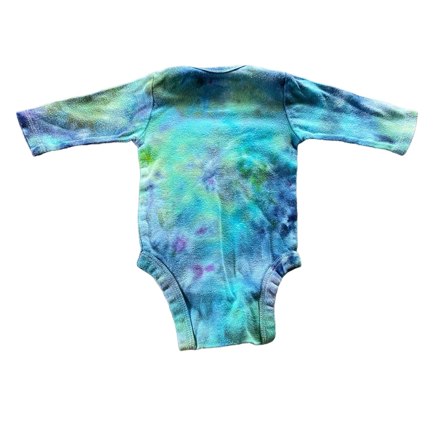 Earthbound Tie Dye Onesie || 0-3 Months, Upcycled ♻️