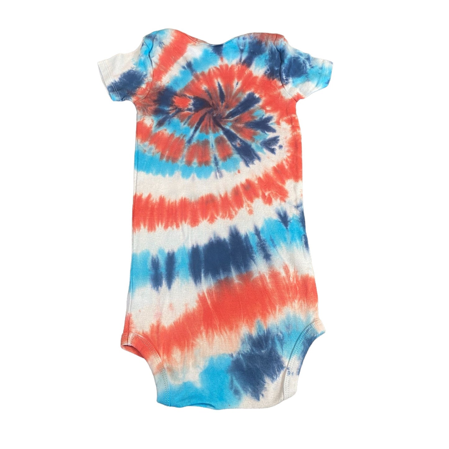Spiral Tie Dye Baby Bodysuit || 4T