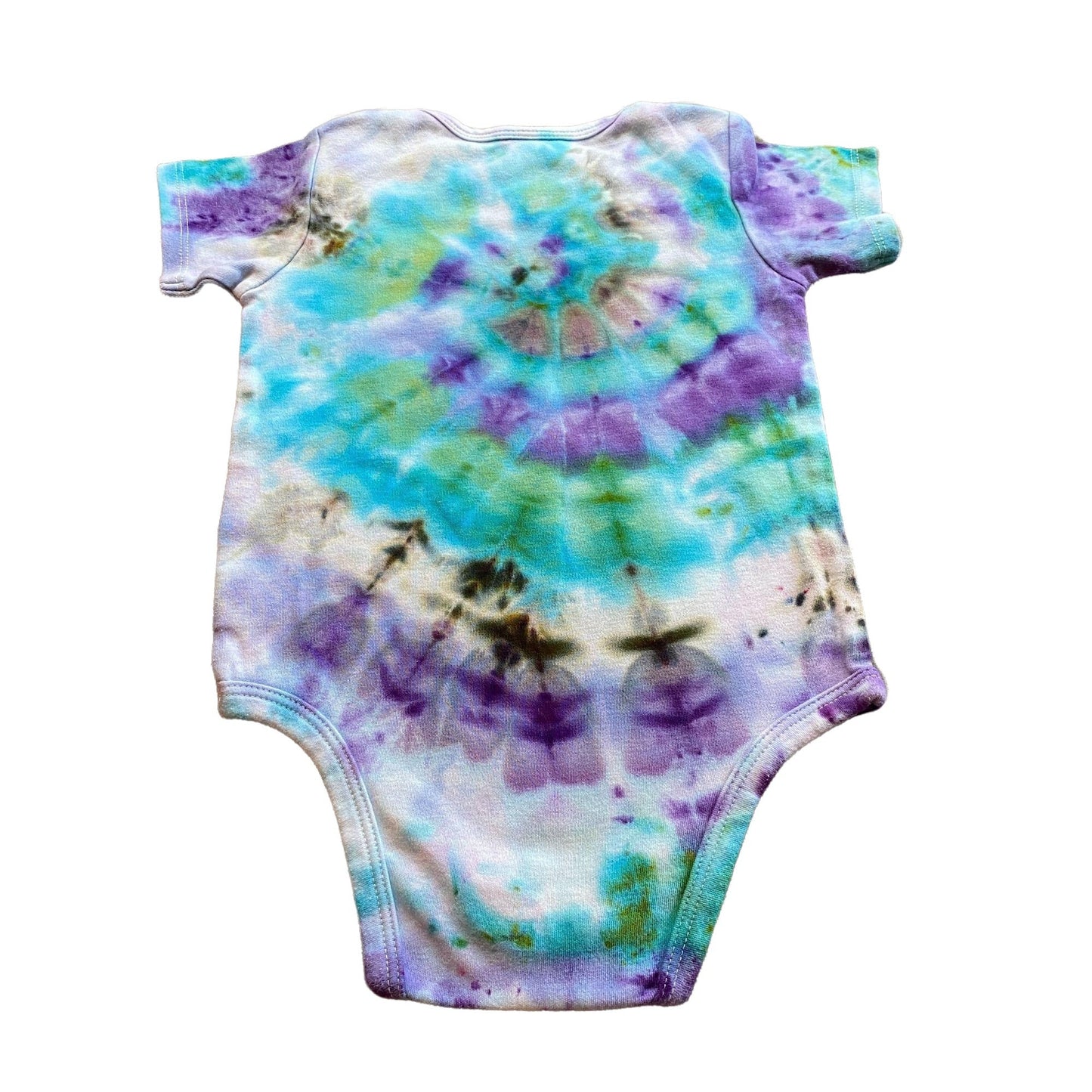 Spiral Tie Dye Baby Bodysuit || 24 Months