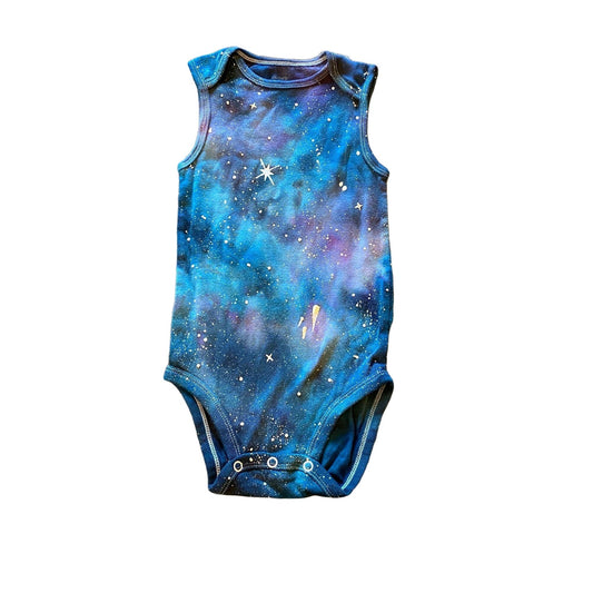 Galaxy Dyed Onesie || 24 Months, Upcycled ♻️