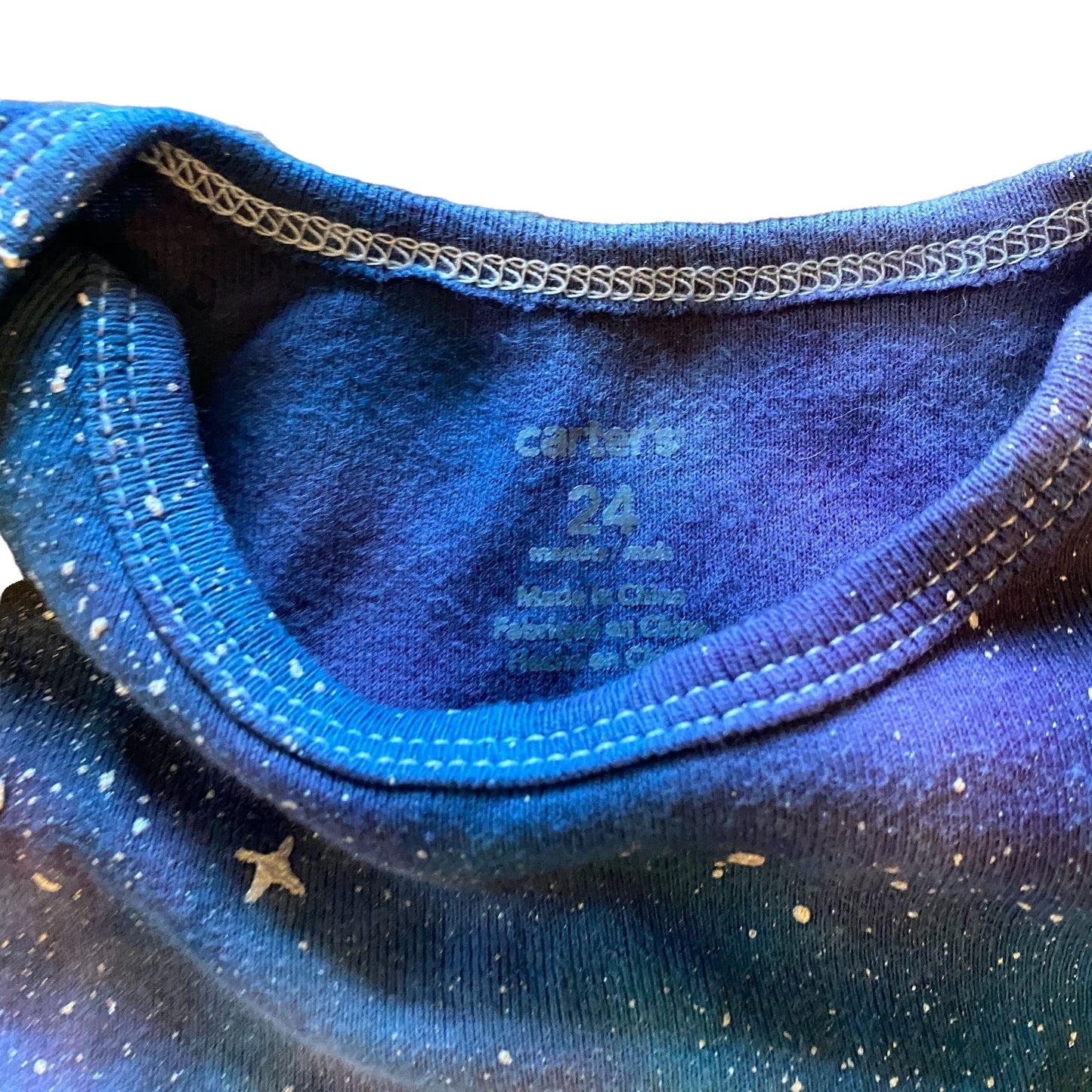 Galaxy Dyed Onesie || 24 Months, Upcycled ♻️