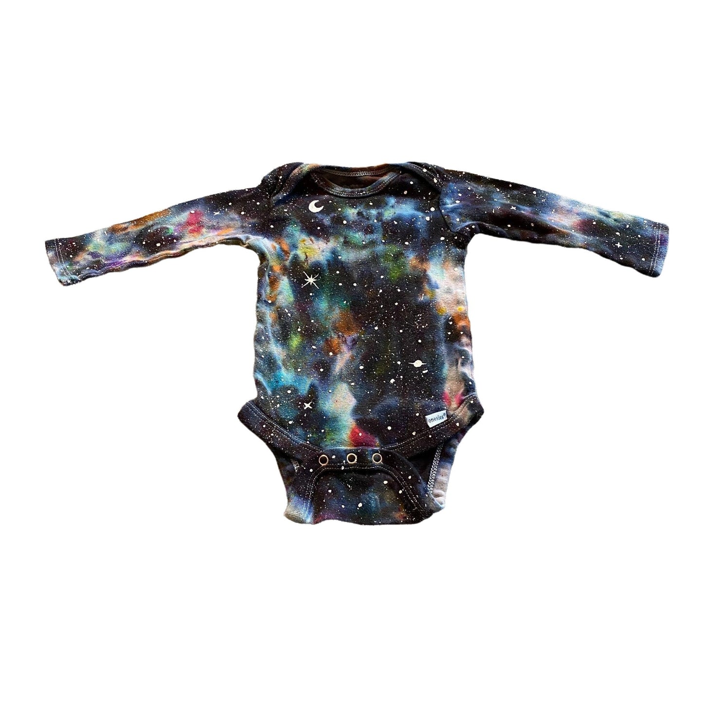 Galaxy Dyed Onesie || 3-9 Months