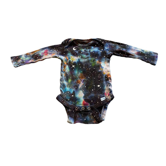 Galaxy Dyed Onesie || 3-9 Months