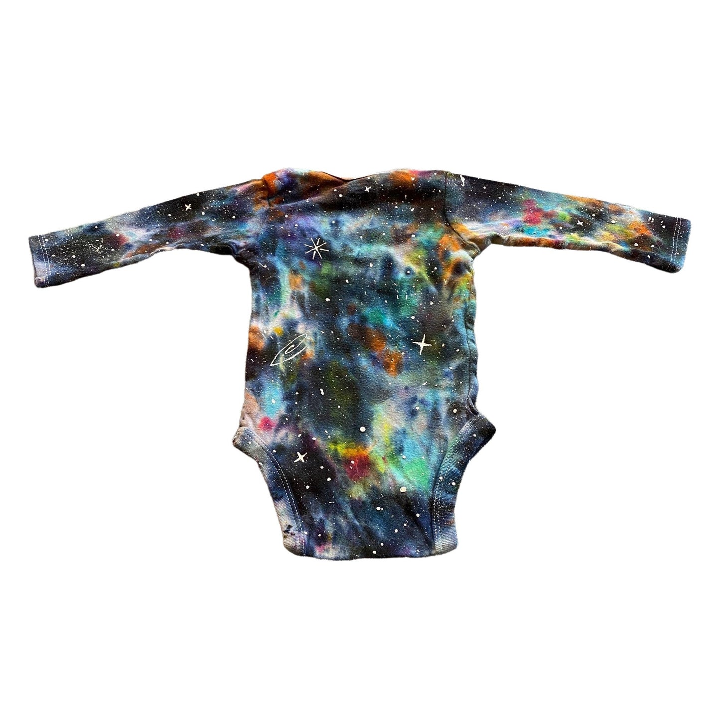 Galaxy Dyed Onesie || 3-9 Months
