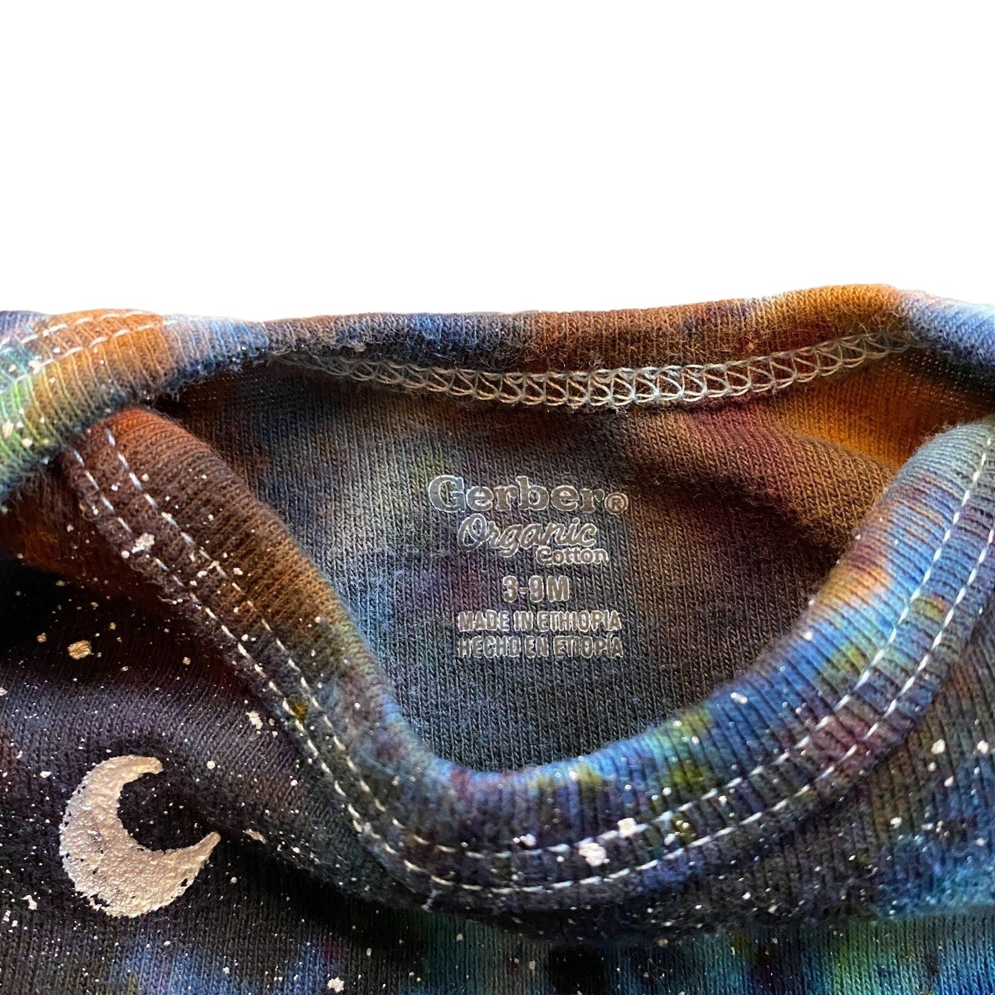 Galaxy Dyed Onesie || 3-9 Months