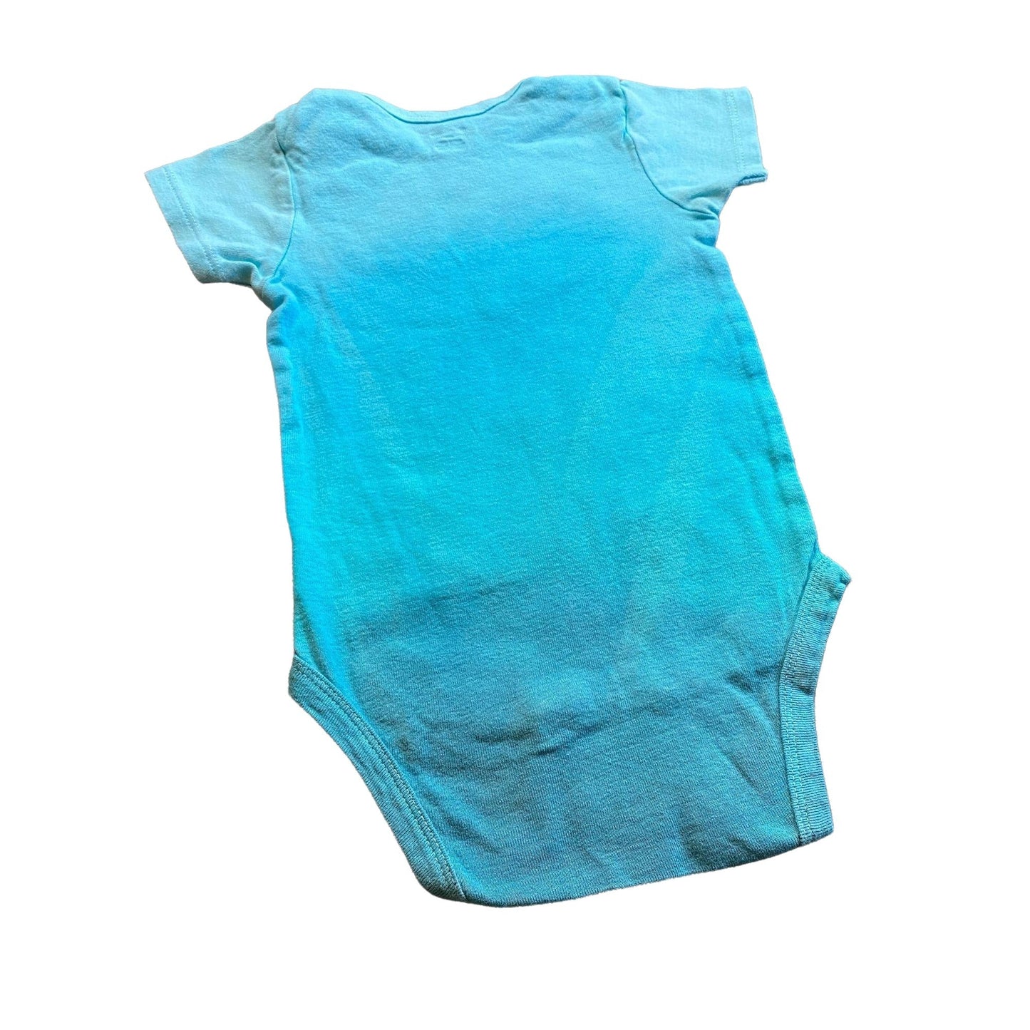 Hand-Dyed Blue Ombre Bodysuit || 24M
