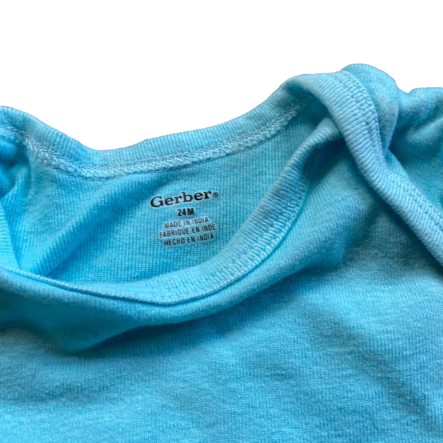 Hand-Dyed Blue Ombre Bodysuit || 24M
