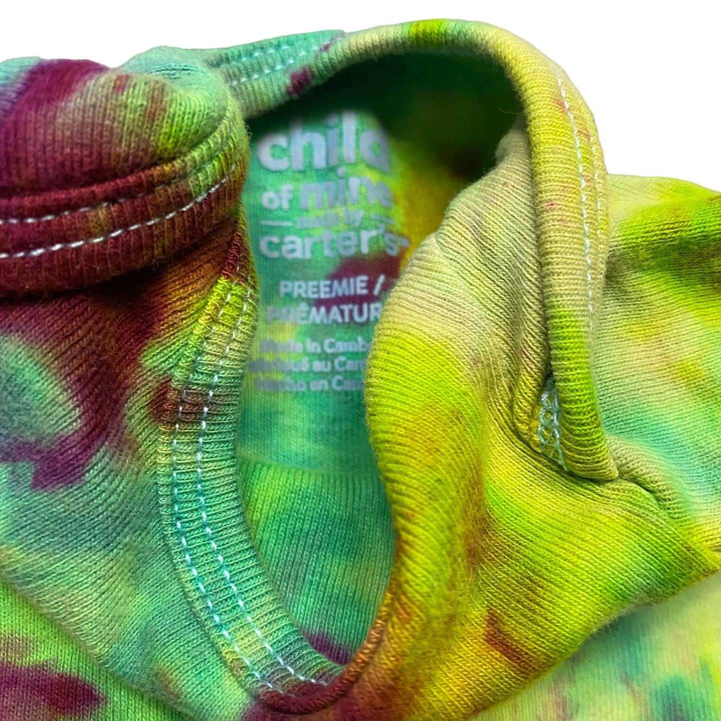 Tie Dye Baby Bodysuit || Preemie