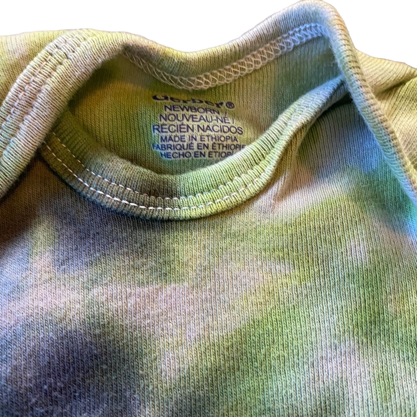 Tie Dyed Bodysuit || Newborn