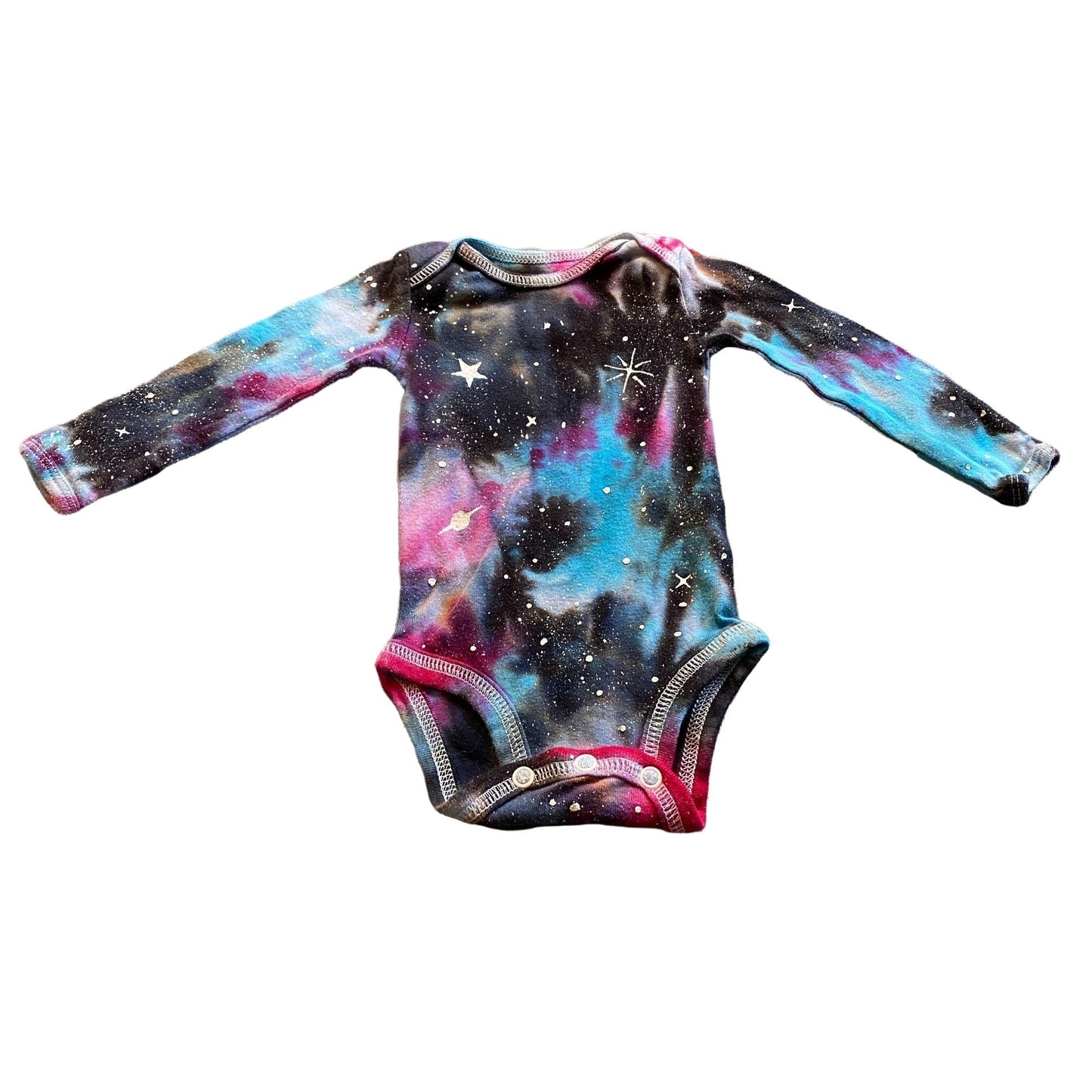 Galaxy Dyed Onesie || Newborn