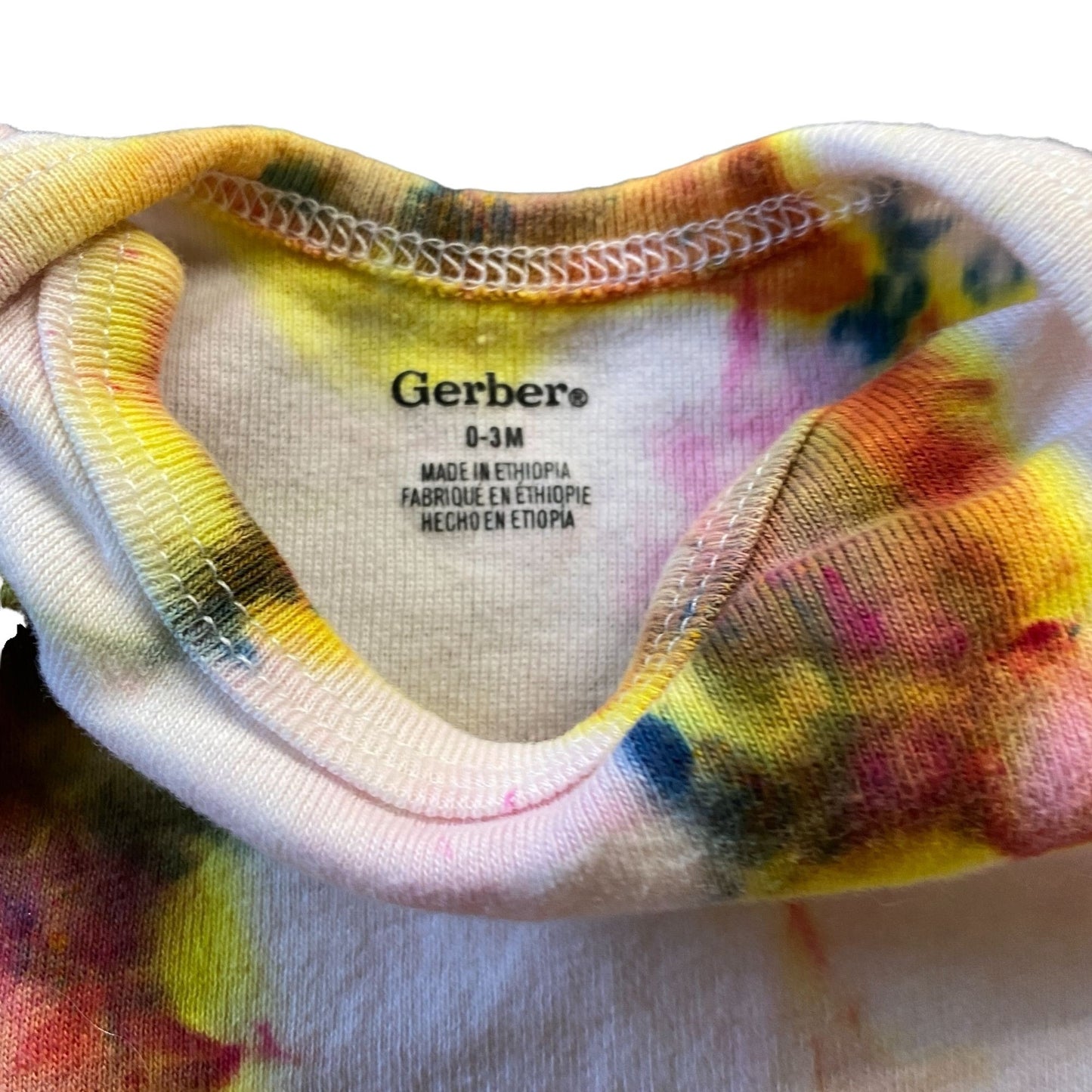 Tie Dyed Bodysuit || 0-3 Months