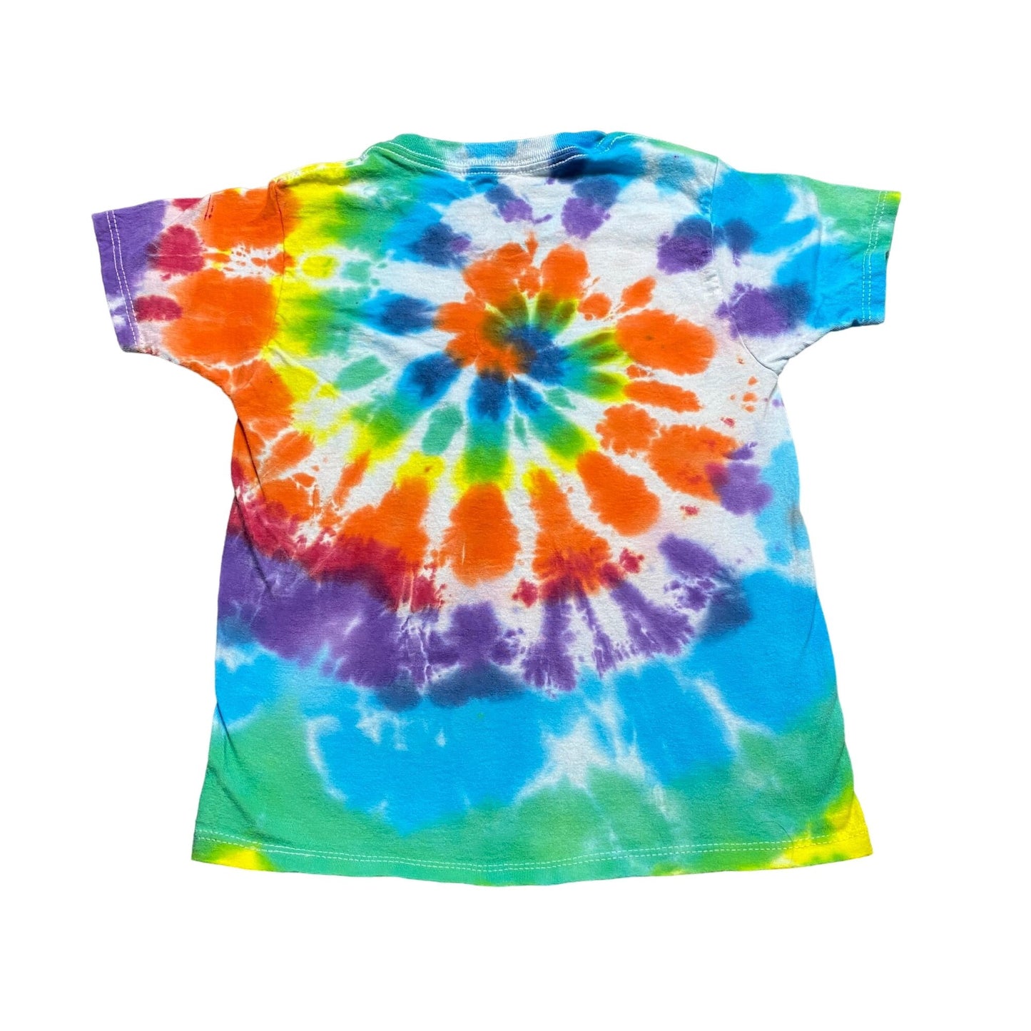 Rainbow Spiral Tie Dye Toddler Tee Shirt || 4T / 5T