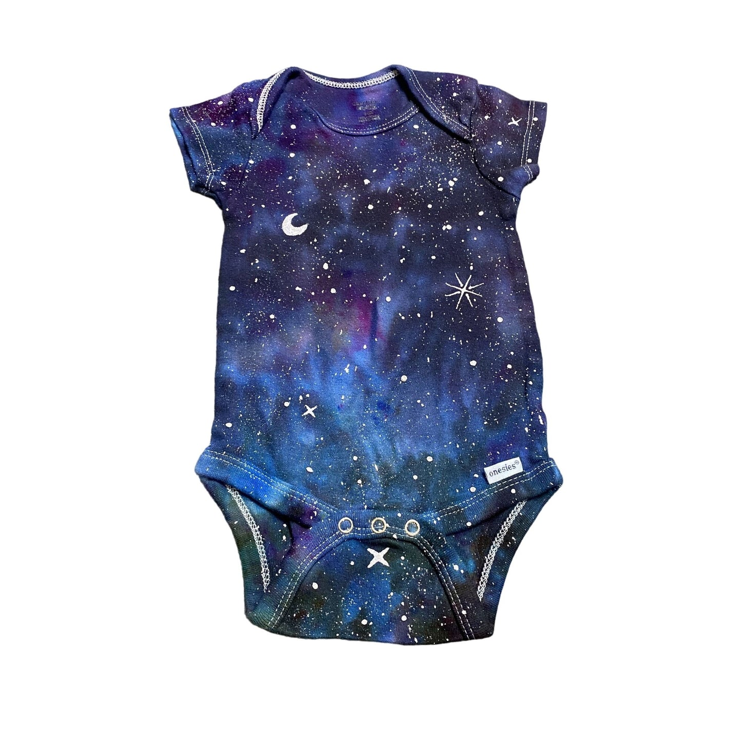 Galaxy Dyed Onesie || 6-9 Months