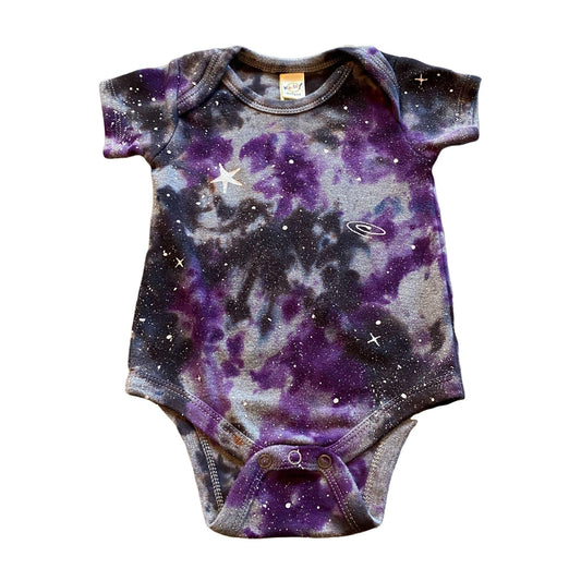 Galaxy Dyed Onesie || 3 Months