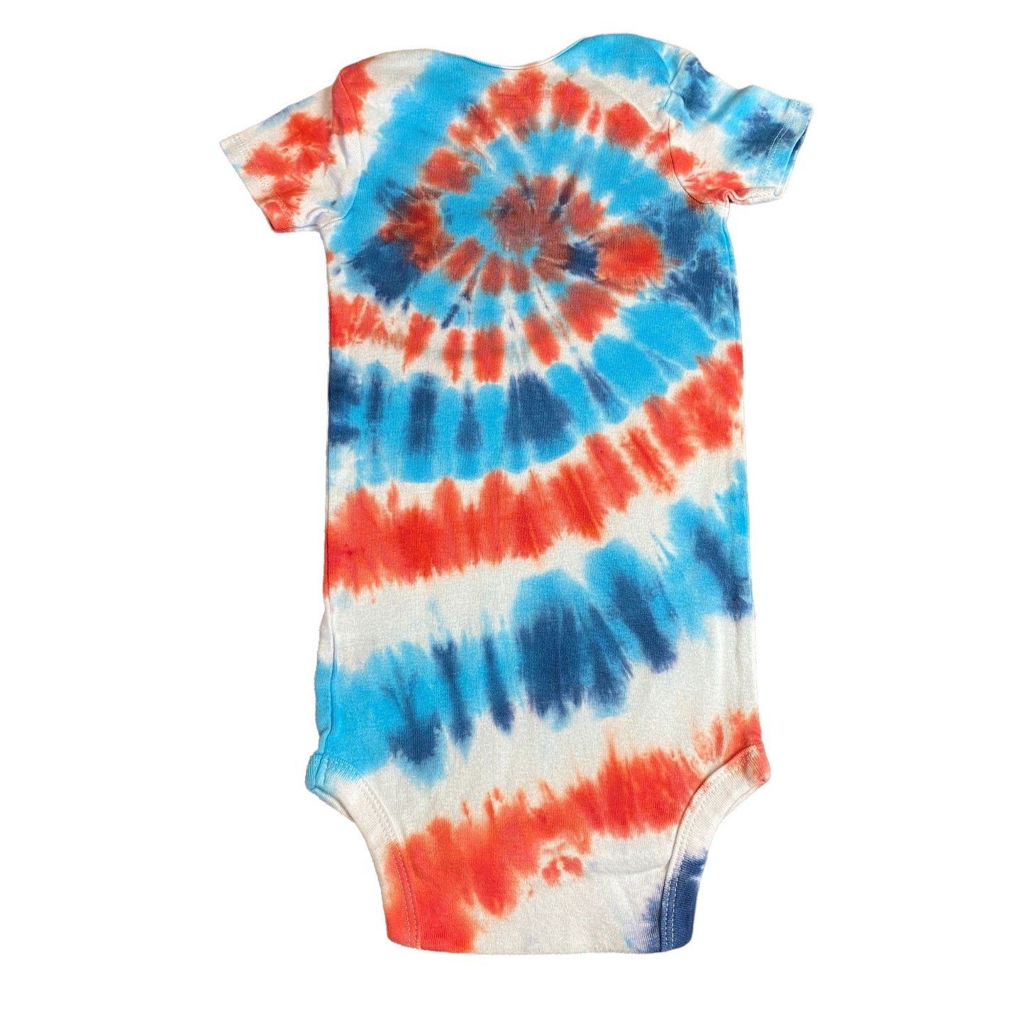 Spiral Tie Dye Baby Bodysuit || 3T