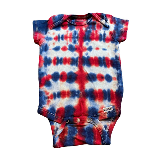 Tie Dye Onesie || 3-6 Months, Upcycled ♻️