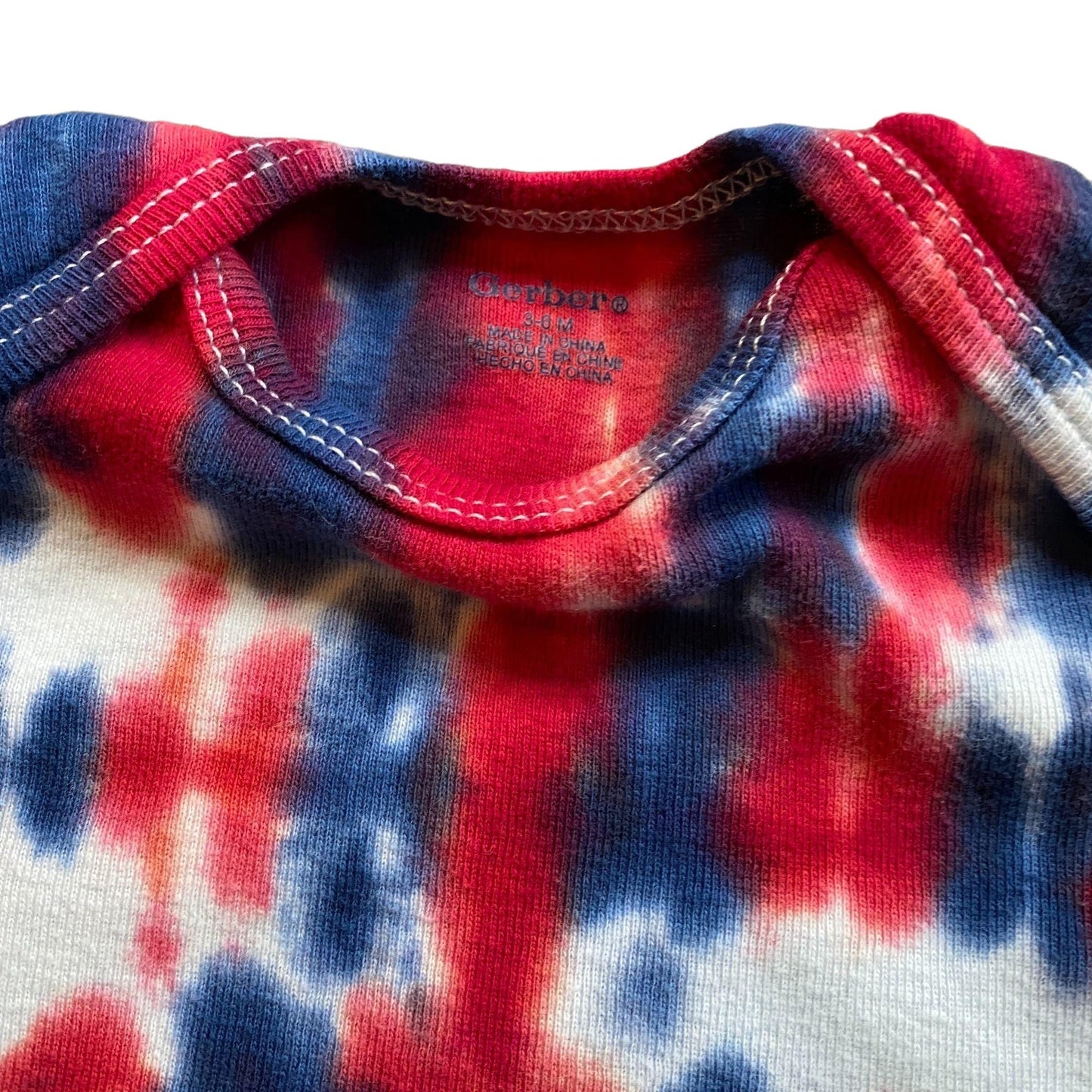 Tie Dye Onesie || 3-6 Months, Upcycled ♻️