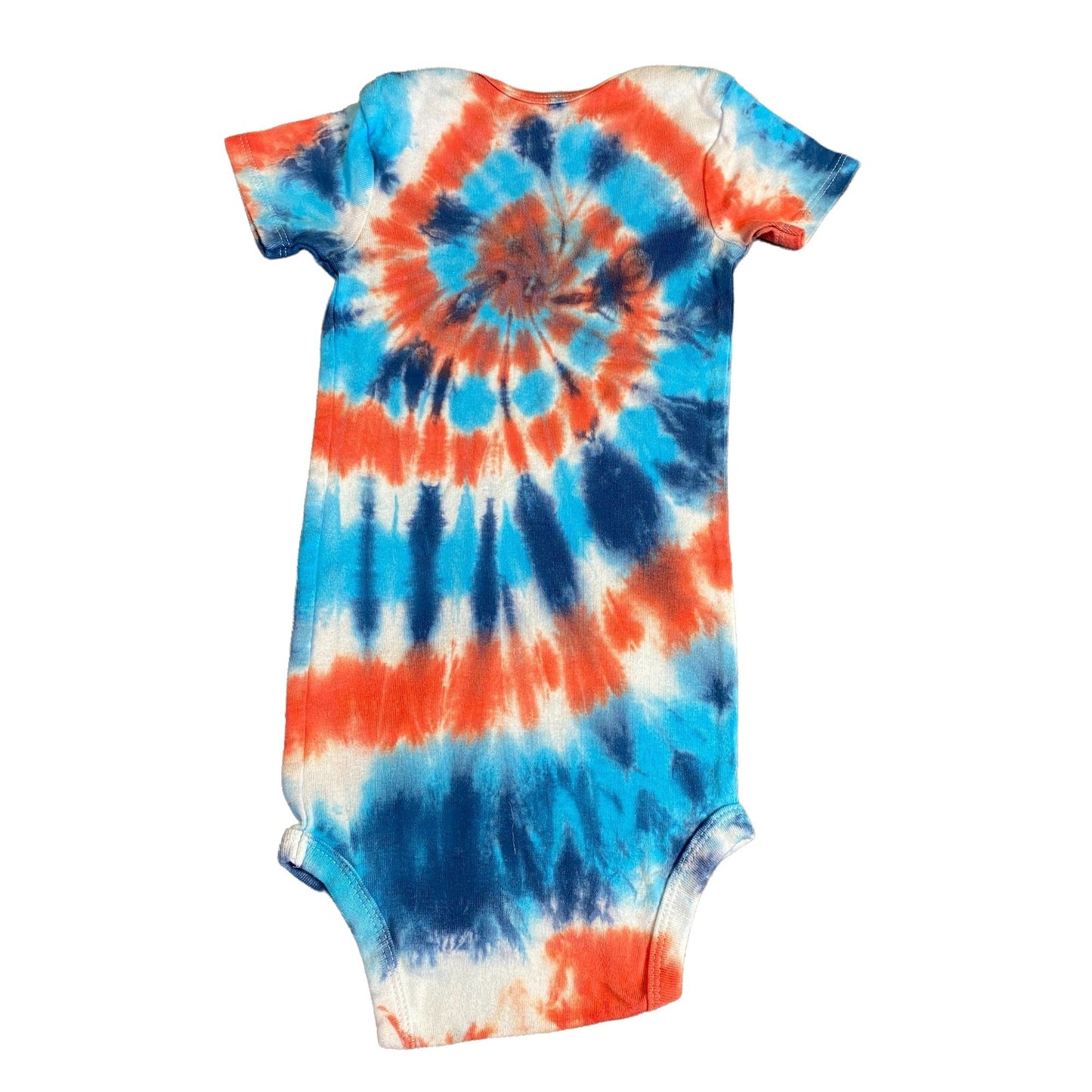 Spiral Tie Dye Baby Bodysuit || 3T