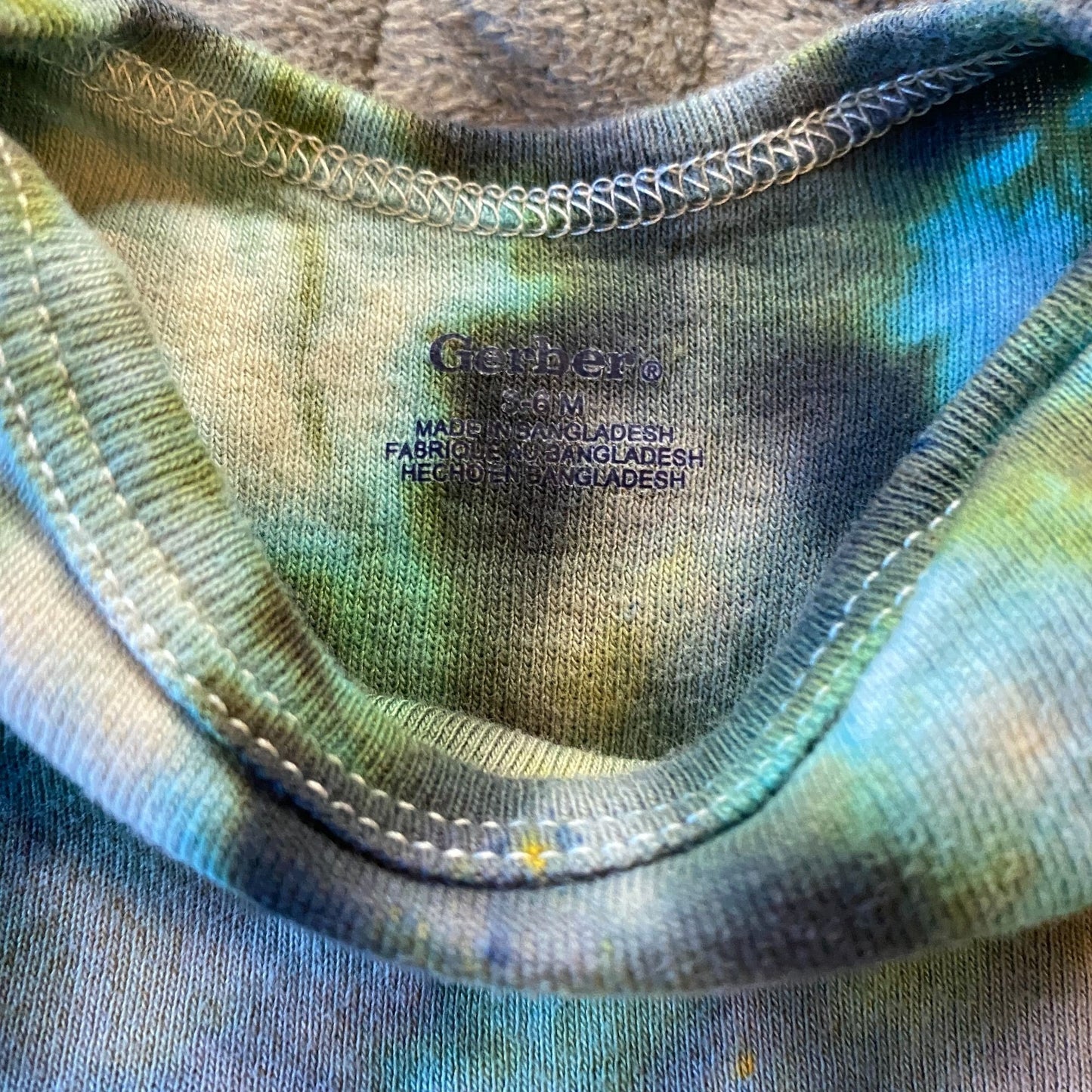 Tie Dyed Bodysuit || 3-6 Months