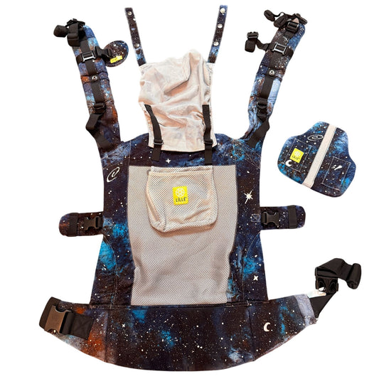 Galaxy Dyed Lillebaby CarryOn Airflow || Toddler Carrier, Upcycled ♻️