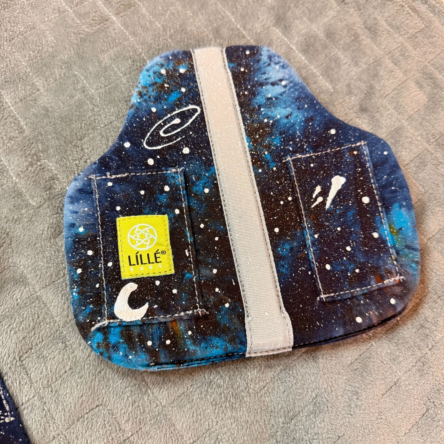 Galaxy Dyed Lillebaby CarryOn Airflow || Toddler Carrier, Upcycled ♻️