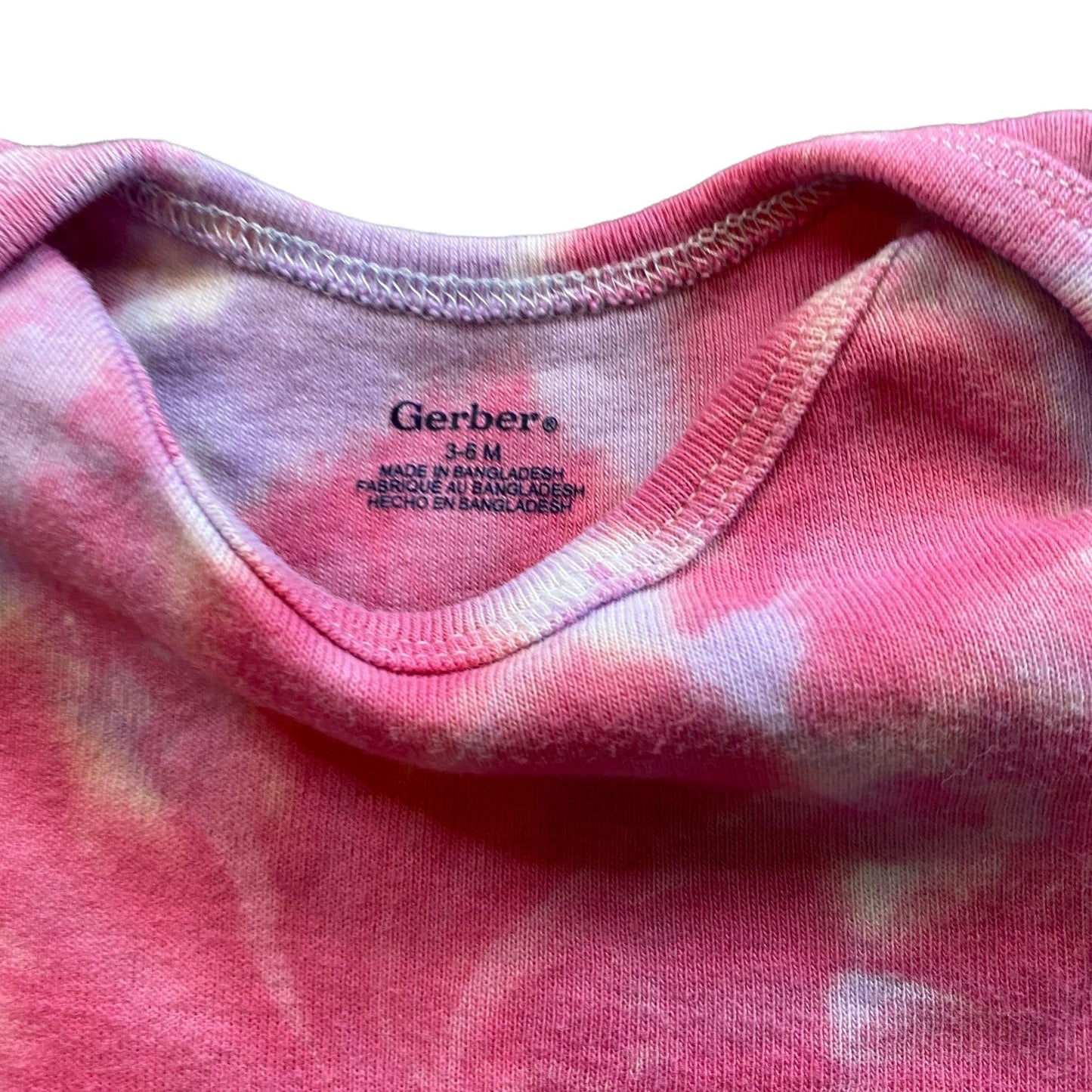 Spiral Tie Dye Baby Bodysuit || 3-6 Months
