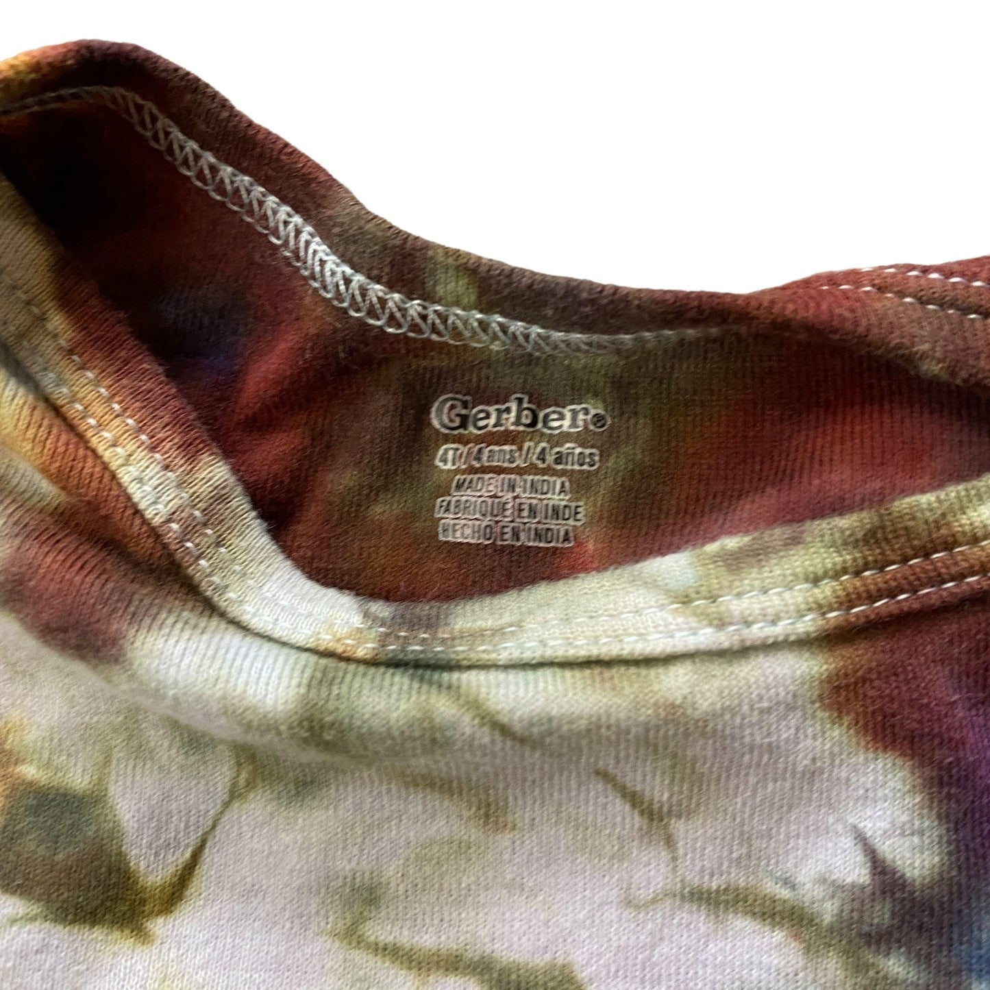 Tie Dye Toddler Bodysuit || 4T