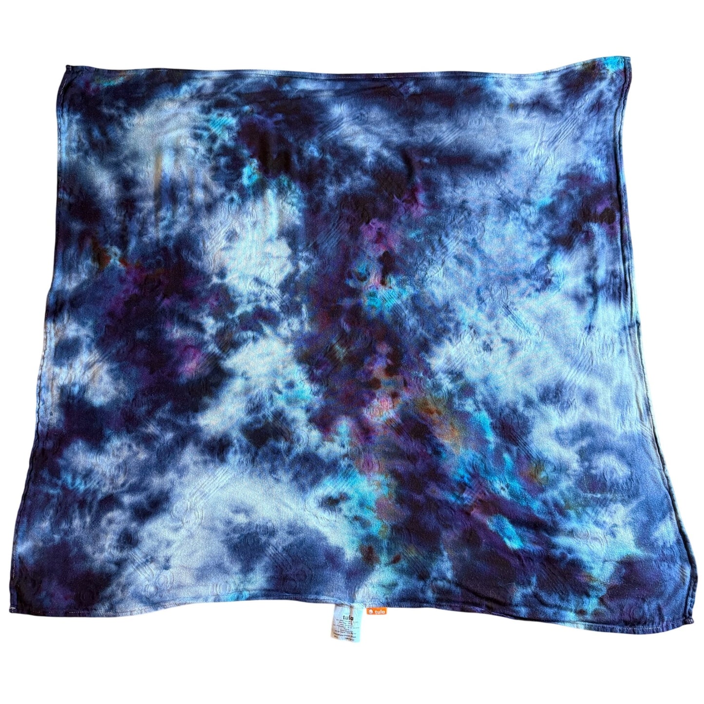 Dyed Tula Baby Blanket || Upcycled