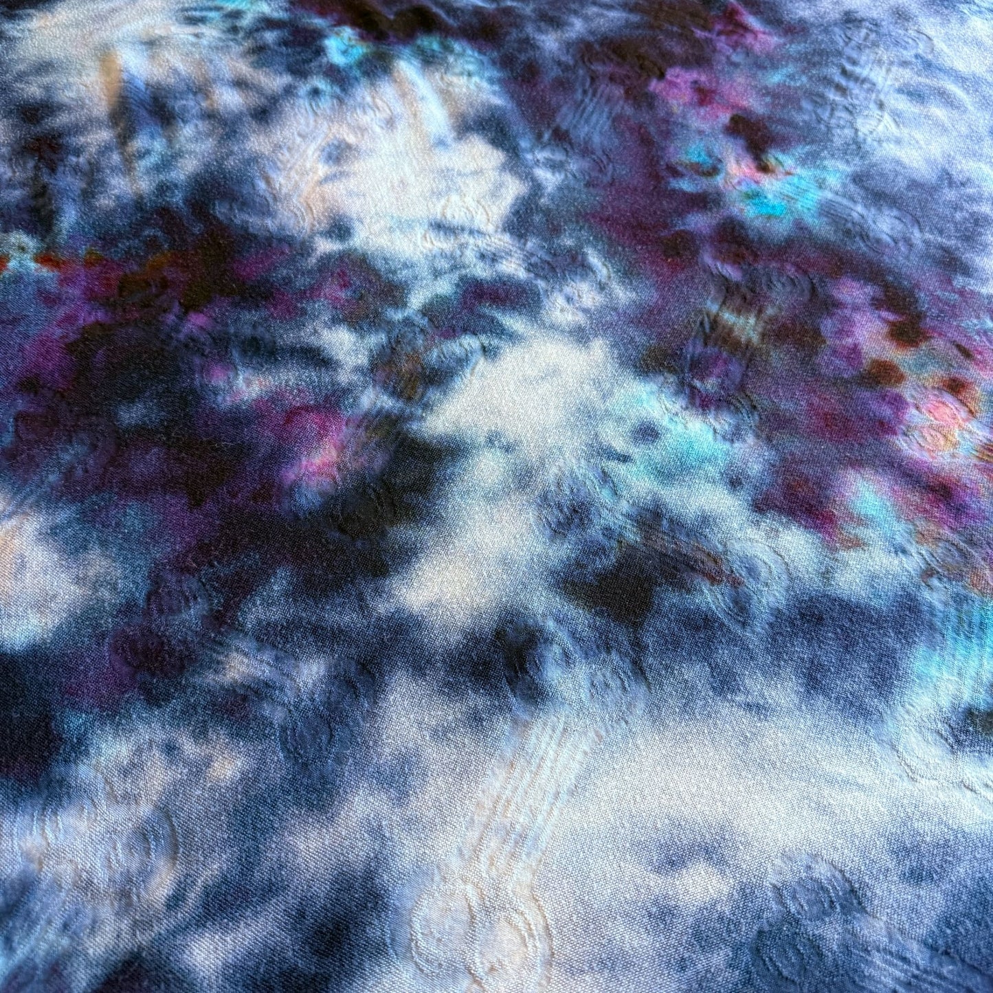 Dyed Tula Baby Blanket || Upcycled