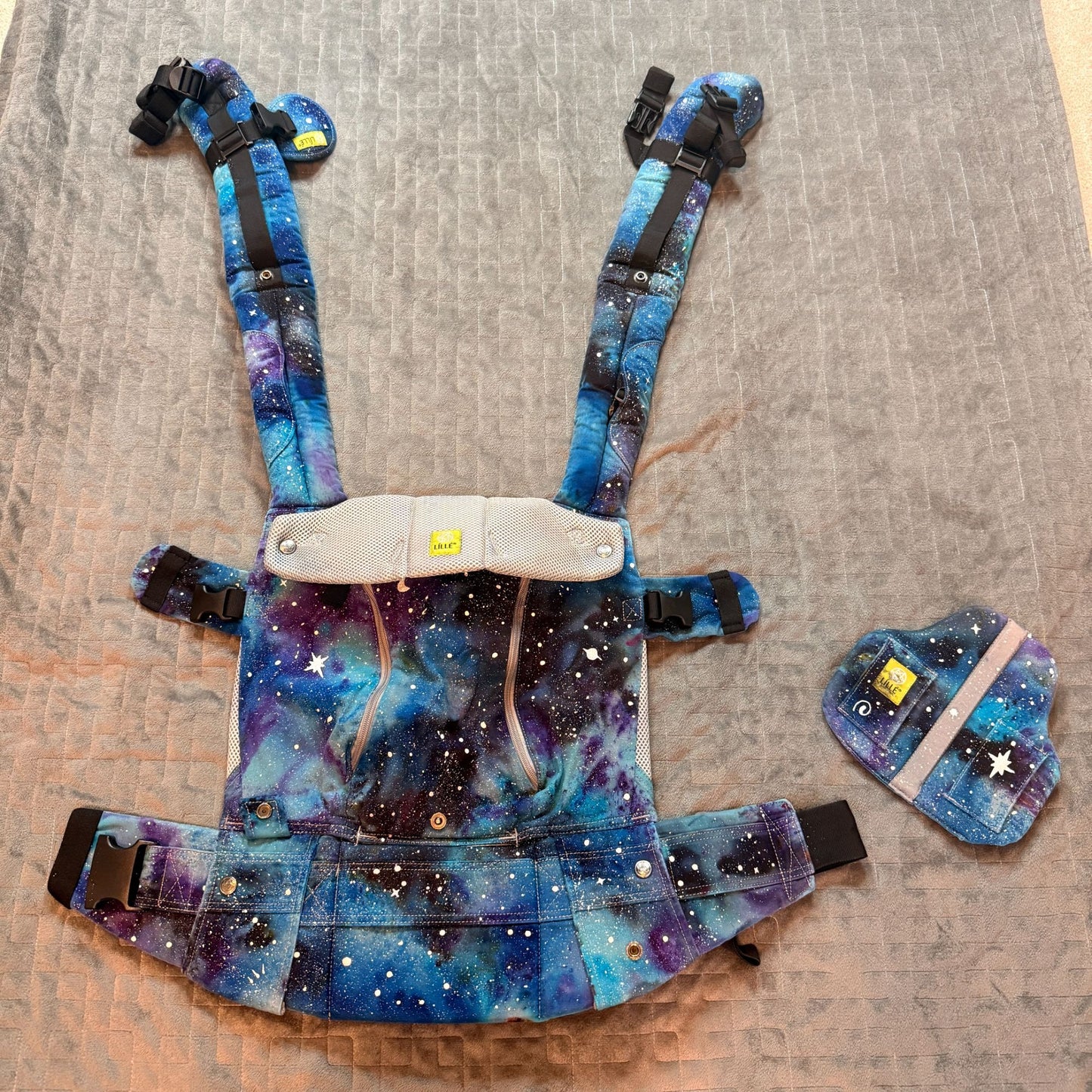 ✨ Galaxy Dyed Lillebaby || Baby Carrier, Upcycled ♻️