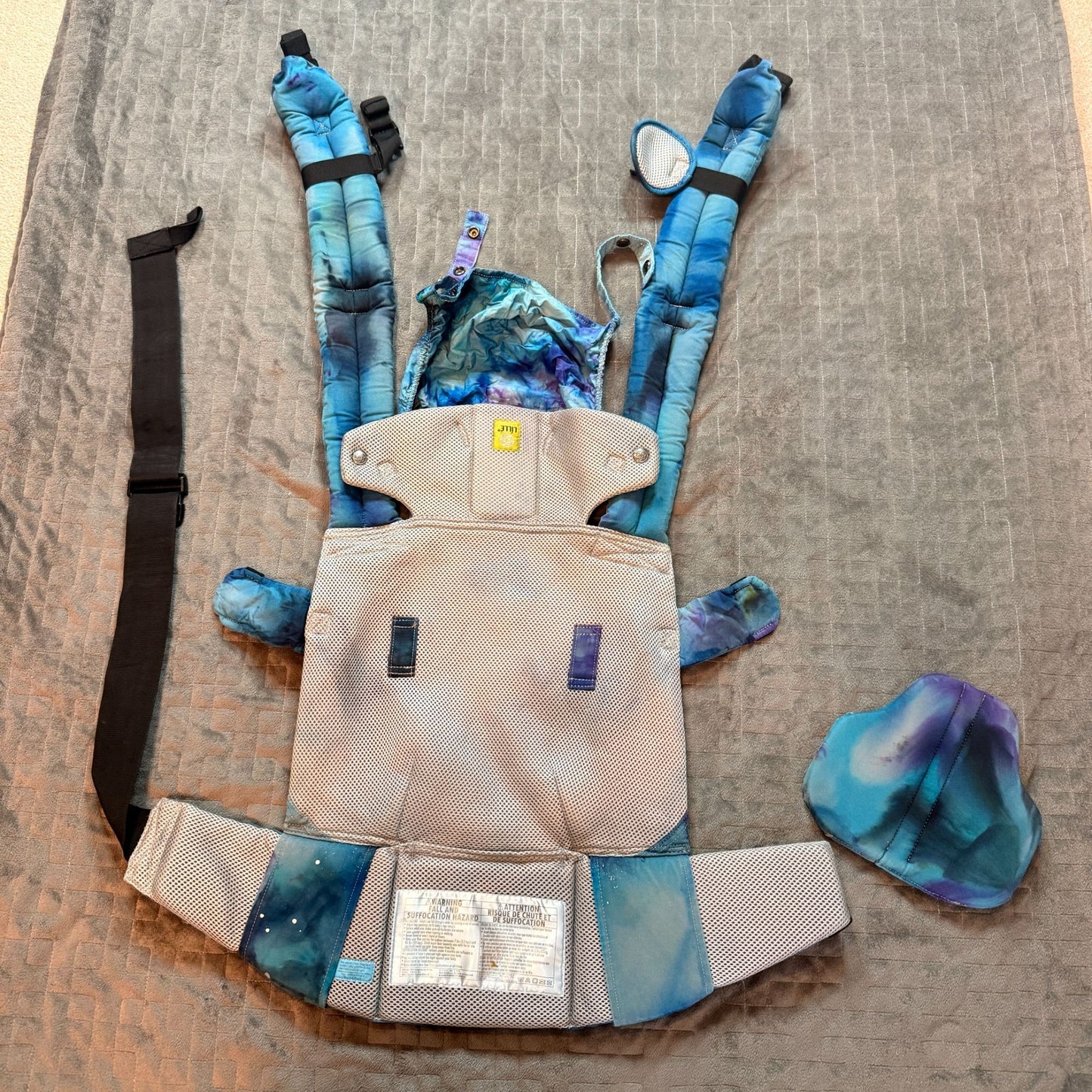 ✨ Galaxy Dyed Lillebaby || Baby Carrier, Upcycled ♻️