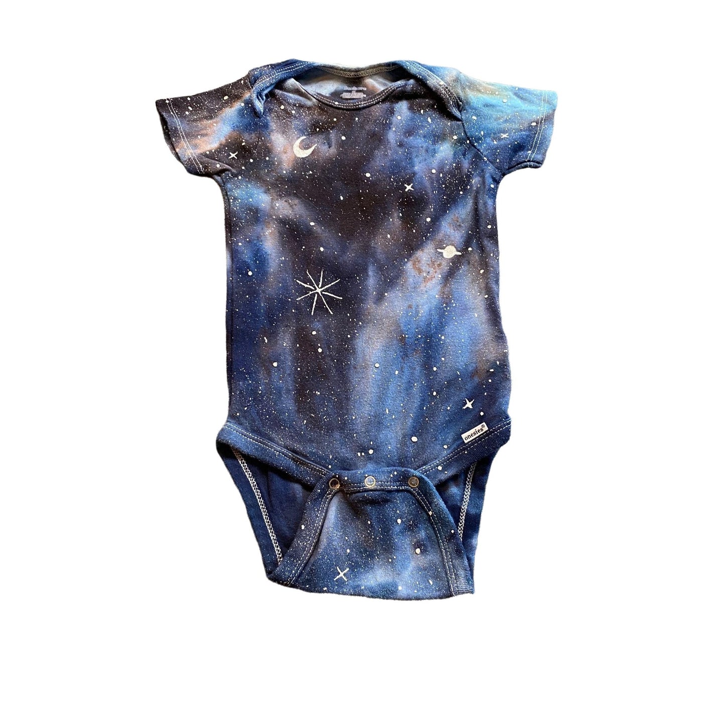 Galaxy Dyed Onesie || 3T