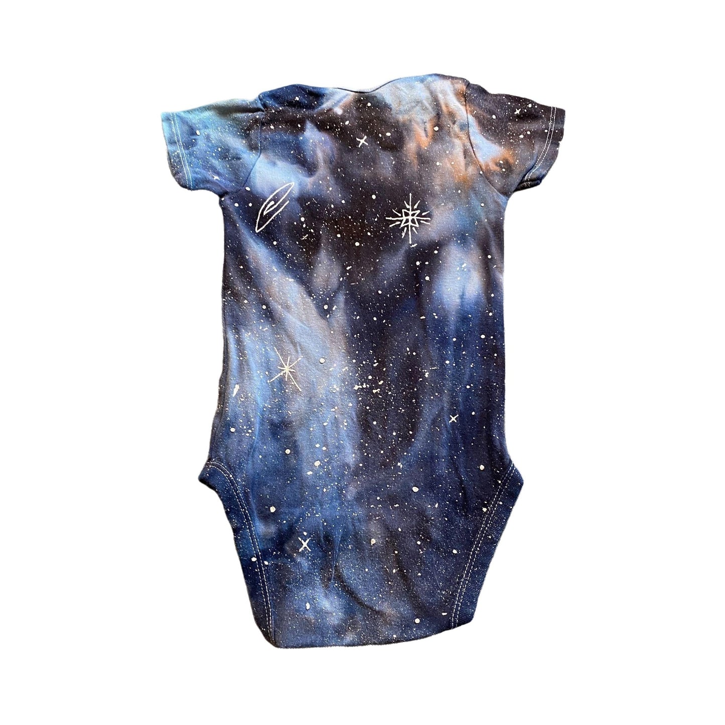 Galaxy Dyed Onesie || 3T