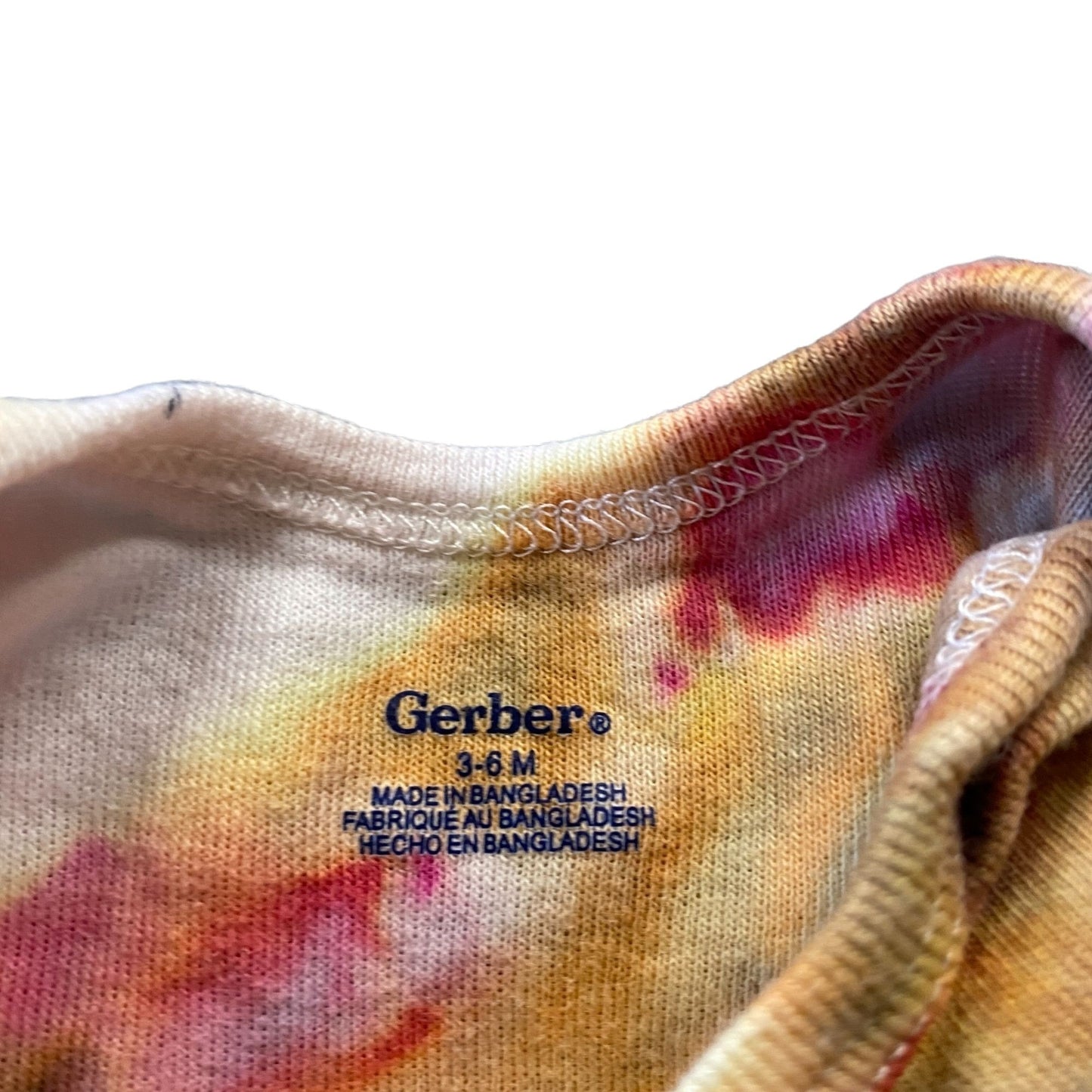 Tie Dyed Bodysuit || 3-6 Months