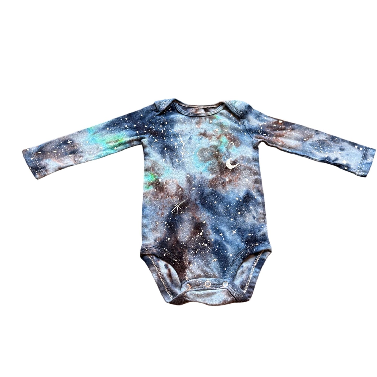 Galaxy Dyed Onesie || 18 Months, Upcycled ♻️