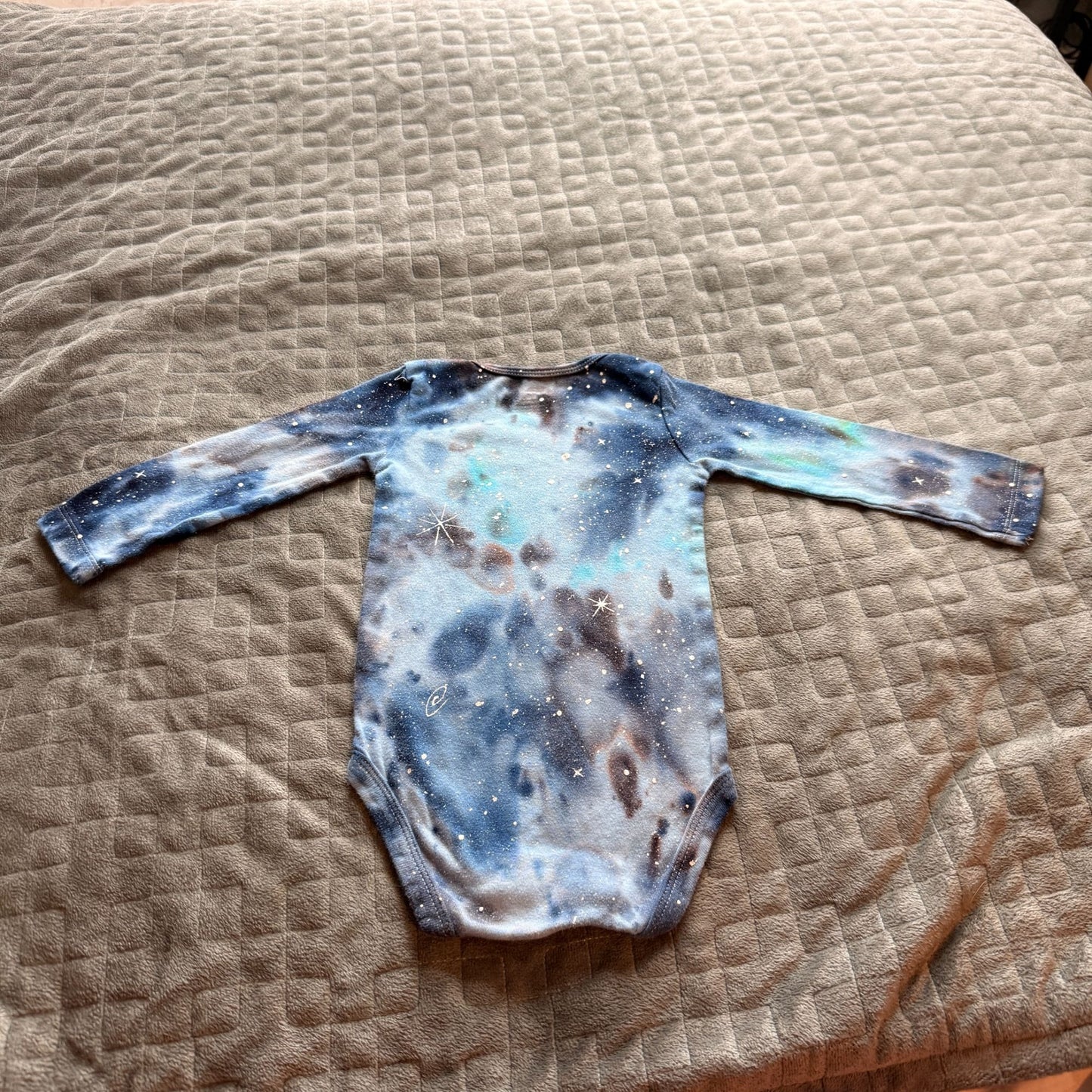 Galaxy Dyed Onesie || 18 Months, Upcycled ♻️