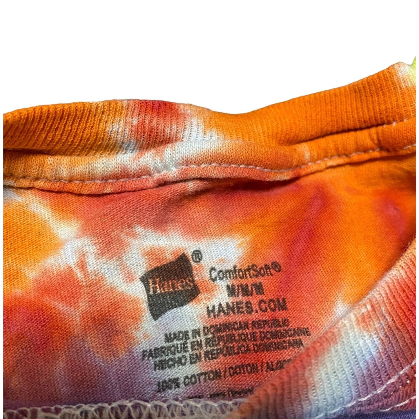 Rainbow Spiral Tie Dye Adult Tee || Medium