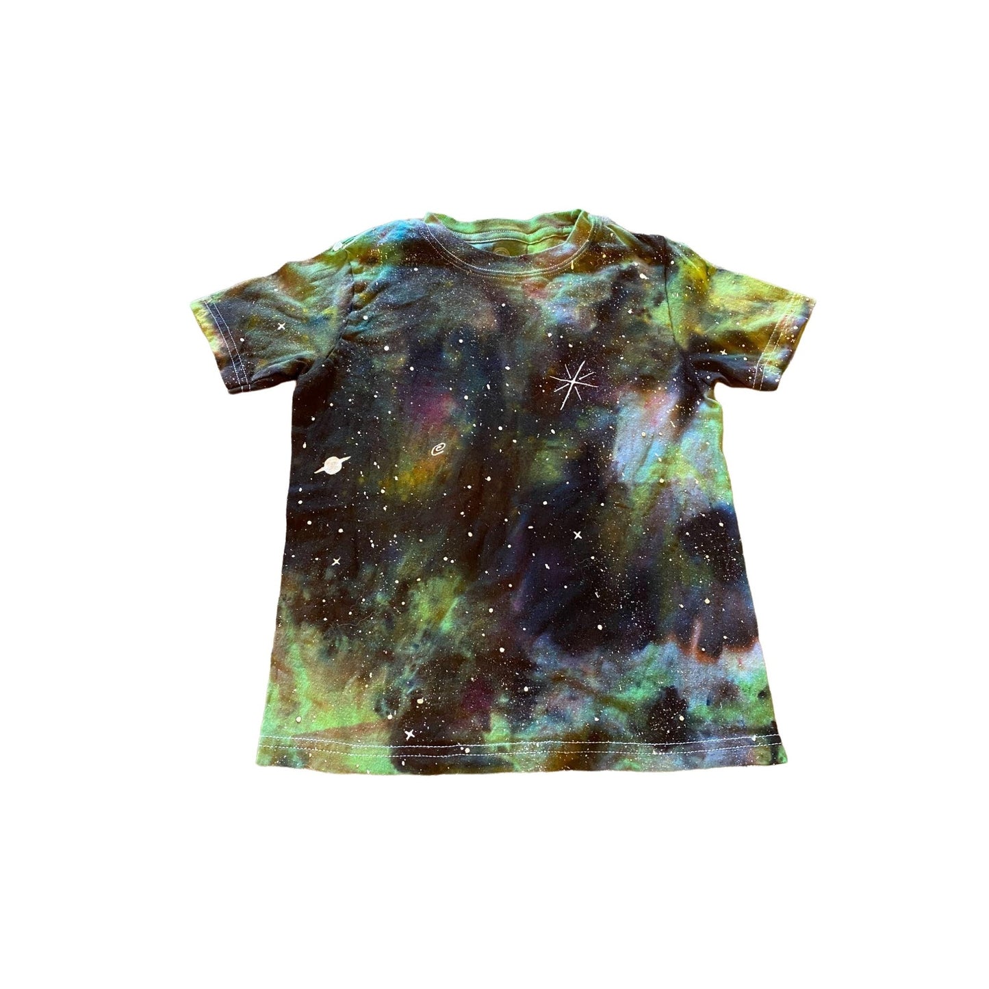 Galaxy Dyed Kids Tee Shirt || S, Youth 6-7