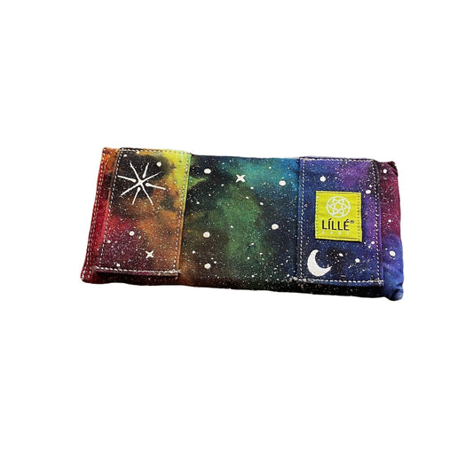 Rainbow Galaxy Dyed Lillebaby Tummy Pad || Small