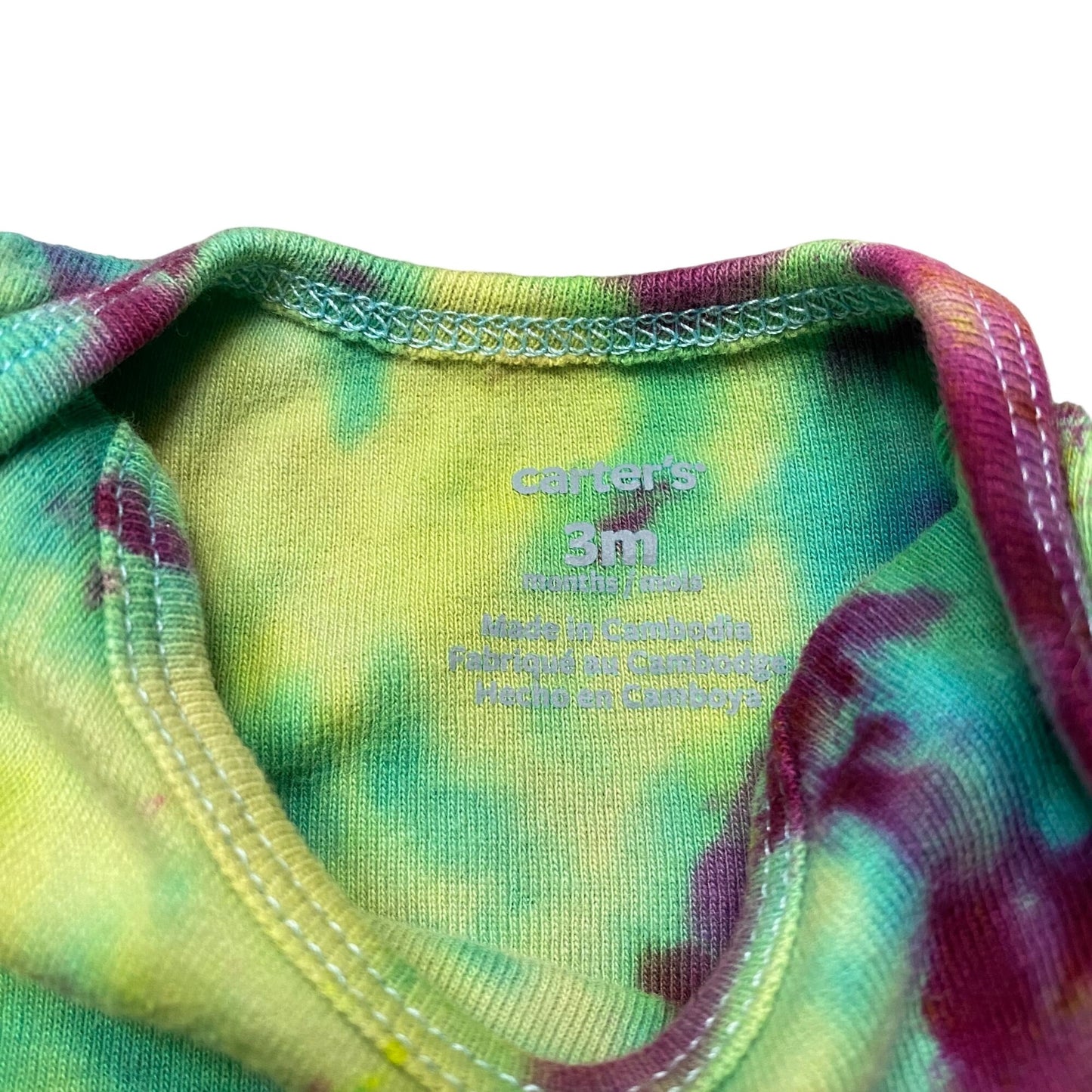 Tie Dye Baby Bodysuit || 3 Months