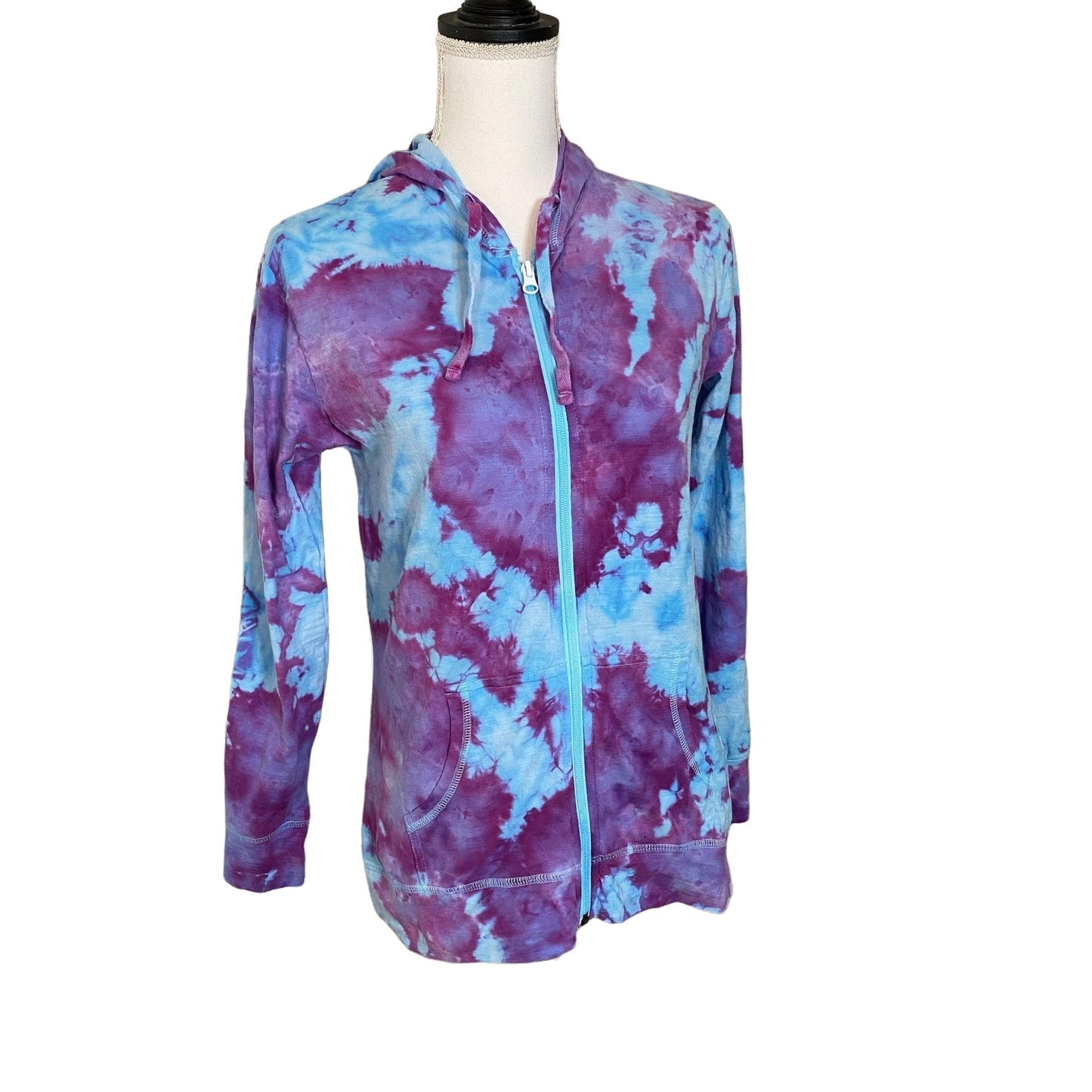 Dyed Adult Lightweight Hoodie || S