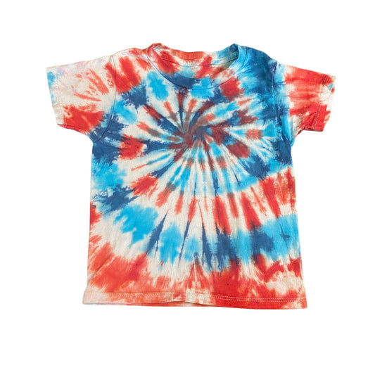 Spiral Tie Dye Toddler Tee Shirt || 2T / 3T