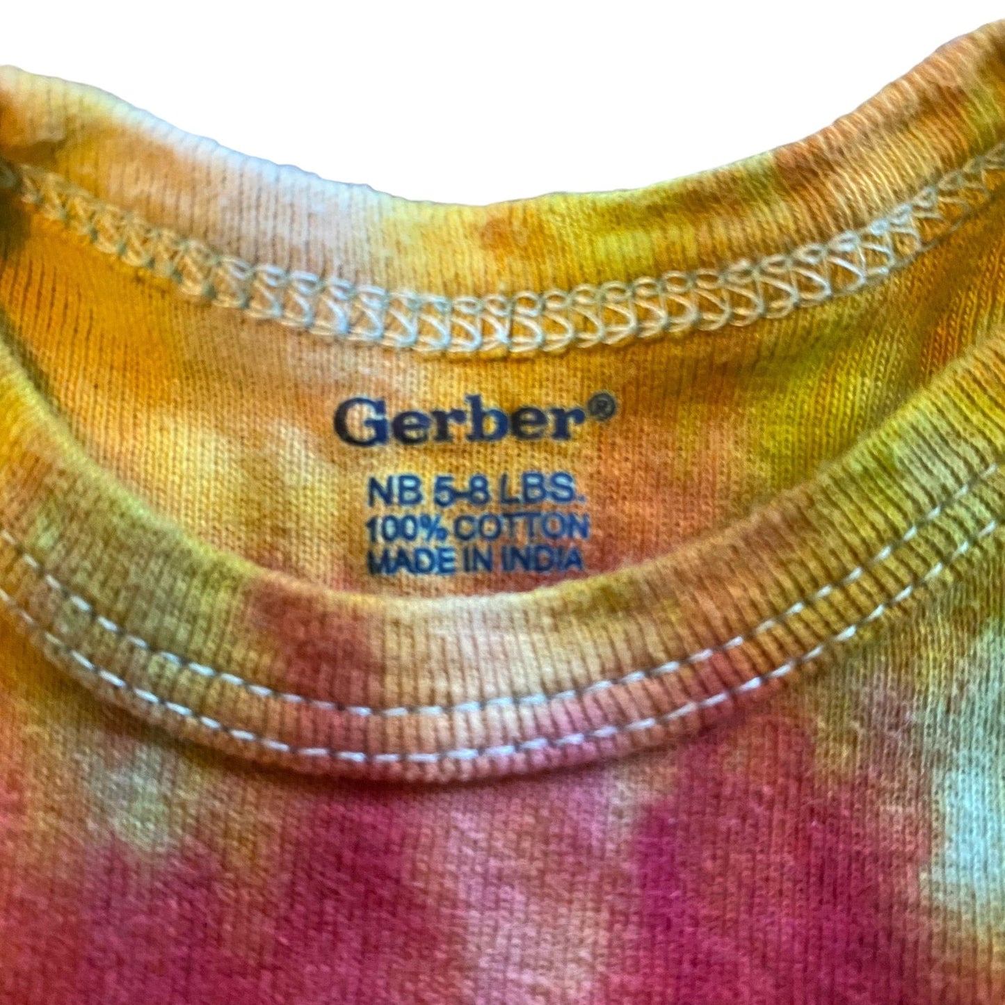Tie Dye Onesie || Newborn, Upcycled ♻️