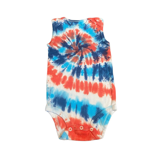 Spiral Tie Dye Baby Bodysuit || 18M
