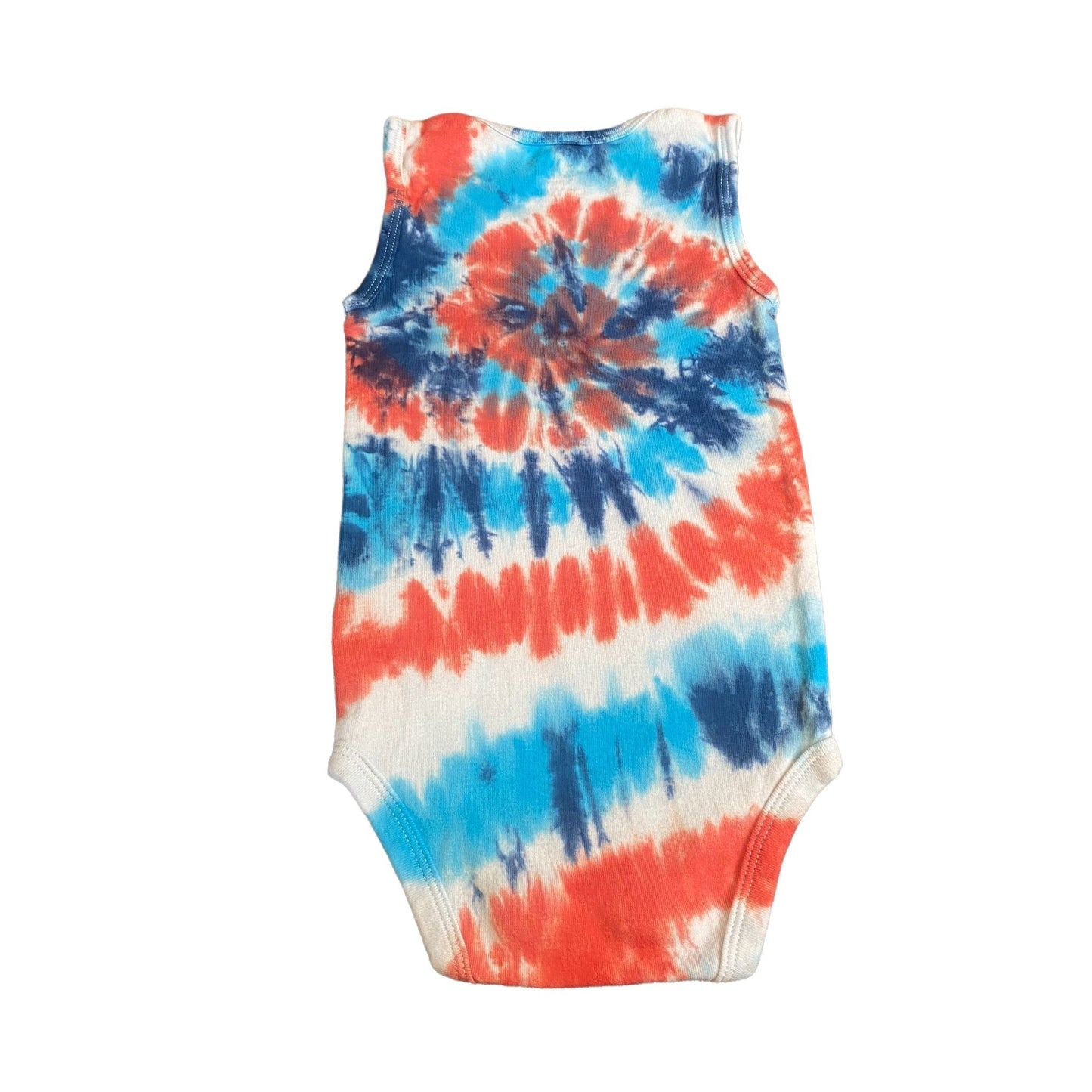 Spiral Tie Dye Baby Bodysuit || 18M