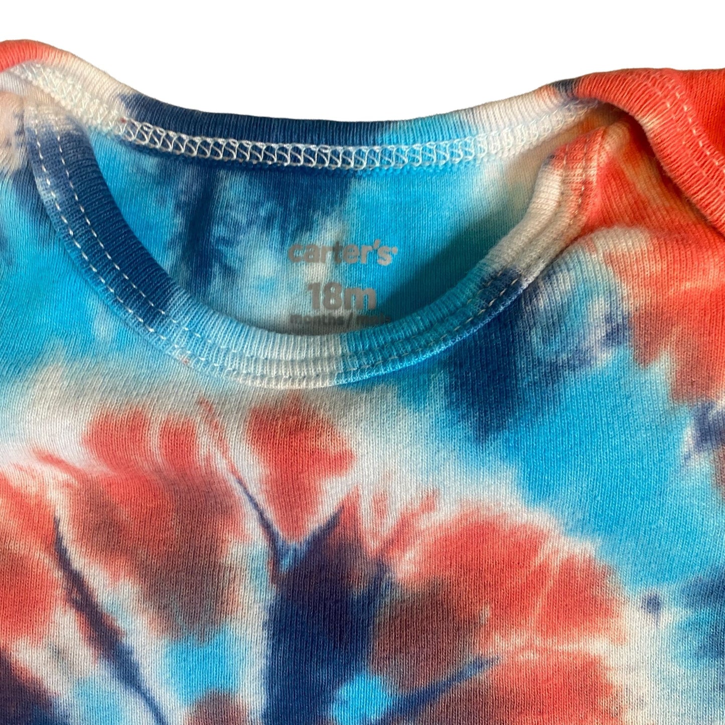 Spiral Tie Dye Baby Bodysuit || 18M