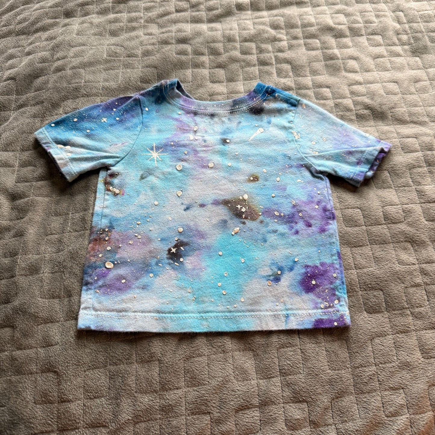 Galaxy Dyed Baby Tee || 3-6 Months, Upcycled ♻️