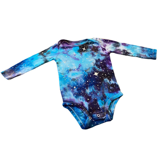 Galaxy Dyed Onesie || 18 Months